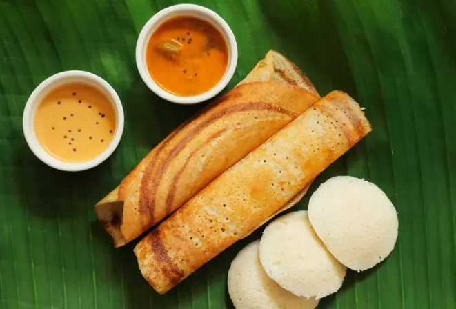 Authentic South Indian dosas at Balaji Dosa Live Edmonton